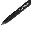 Paper Mate ComfortMate Ultra BP Pen, Retract, Fine 0.8 mm, Black Ink/Barrel, PK12 6380187